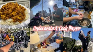 WEEKLY VLOG  UNDECORATE  DINNER [upl. by Hajile531]