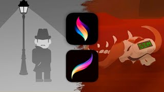 Procreate Dreams Beginner Tips and Tricks Compilation [upl. by Odnomra]