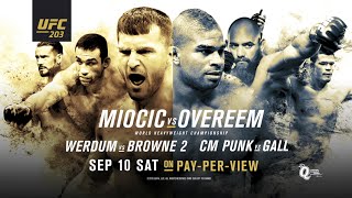 UFC 203 Miocic vs Overeem  Extended Preview [upl. by Nwahsel]