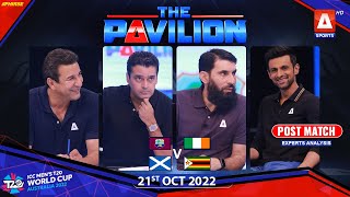 The Pavilion  Zimbabwe v Scotland  Post Match Analysis  21st Oct 2022 A Sports ​ [upl. by Ardnyk505]