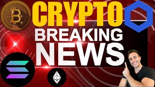 🚨BITCOIN AAVE ETHEREUM WLFI SOLANA amp CHAINLINK NEWS TODAY [upl. by Festa]