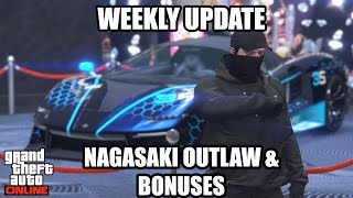 GTA Online Weekly Update Nagasaki Outlaw Bonuses amp More [upl. by Marcelo]