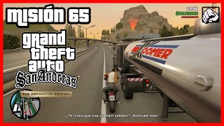 🔥GTA San Andreas Definitive Edition  Misión 65  Highjack GTA SA REMASTERED [upl. by Ellehcal48]