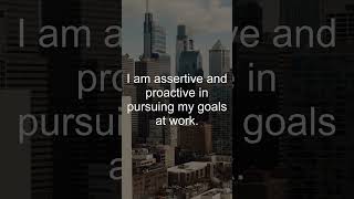 Boost Your Work Confidence with Positive Affirmations  TheAffirmationStationForYou affirmations [upl. by Barty]