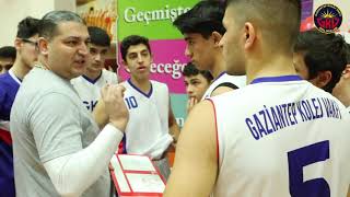 GAZİANTEP KOLEJ VAKFI ÖZEL LİSELERİ GENÇ ERKEKLER BASKETBOL TAKIMI KURTULUŞ KUPASI’NIN SAHİBİ [upl. by Dao]