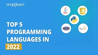 Top 5 Programming Languages In 2022  Best Programming Languages In 2022  Shorts  Simplilearn [upl. by Charisse107]