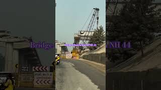 Bridge construction to cross NH 44 [upl. by Ripley]