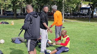 NIGERIAN Independence DAY FOOTBALL In east LONDON  KTOWN FC 5  A SIDE [upl. by Arbua]