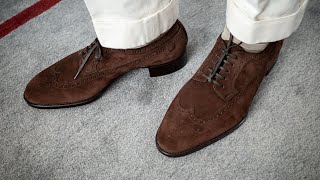 Unboxing Some Bespoke Derbies by Yohei Fukuda [upl. by Gnik920]