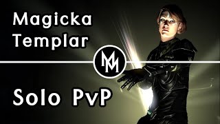 ESO  Magicka Templar 1vX PvP  Build Preview [upl. by Creighton398]