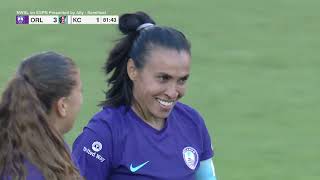 STUNNING MARTA GOAL IN NWSL SEMIFINAL GAME [upl. by Artie693]