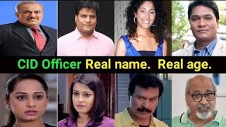 CID Officer All Star Cast  CID Officer Shocking Transformation Then vs now [upl. by Nila]