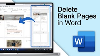 How To Delete A Blank Page In Word 3 Fixes [upl. by Aihsik]