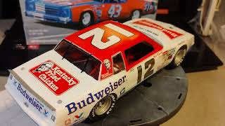 Salvinos Jr Model Neil Bonnett 12 1984 Chevy Monte Carlo finished model [upl. by Ahseneuq]