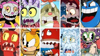 Cuphead  All Bosses with Ms Chalice DLC Included [upl. by Eleanora296]