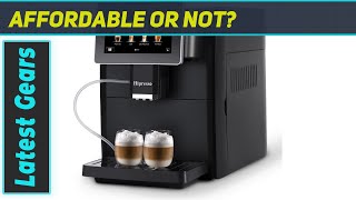 Geekpure Hipresso Super Fully Automatic Espresso Coffee Machine  Unleash Your Coffee World [upl. by Atteirneh]