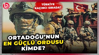 Ortadoğunun en güçlü ordusu kimde Türkiye kaçıncı sırada Ece Üner anlattı [upl. by Ayiak]