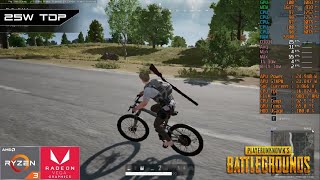 PUBG Battlegrounds Gameplay  AMD Ryzen 3 3200U Vega 3 [upl. by Mayman285]