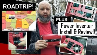 Roadtrip PLUS 1500 watt3000 watt Power Inverter Review DC to AC Converter [upl. by Timotheus]