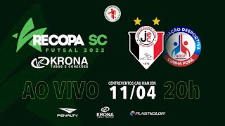 RECOPA SC KRONA 2024  JOGO 02  JECKrona X Cunha Porã [upl. by Hendrick296]