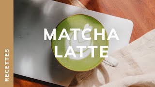 RECETTE Matcha latte [upl. by Nahsrad]