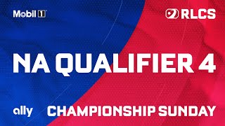 NA QUALIFIER 4  CHAMPIONSHIP SUNDAY  RLCS MAJOR 2 [upl. by Dolly923]