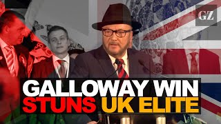 George Galloway victory triggers UK elite meltdown [upl. by Nahshun]