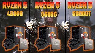 Amd Ryzen 5 4600g vs 5600g vs 5600gt  16gb Ram  Benchmark Black Myth Wukong [upl. by Hebert]