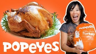 Is Popeyes 60 Cajun Turkey Worth It [upl. by Vassaux]