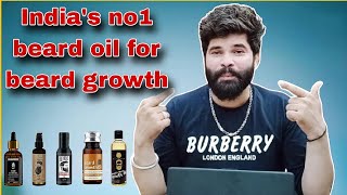 Indias no1 beard oil for beard growth 💹 [upl. by Aikenahs556]