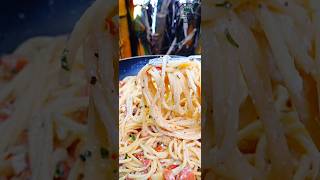 This is for SPAGHETTI Lovers🤤 Outdoor Cooking Simple Spaghetti Recipe ManwithCookingDishs8k [upl. by Ultann]