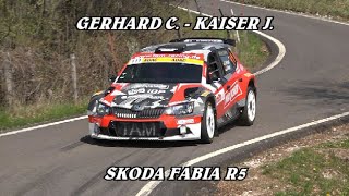 RALLY BENACUS 2024  GERHARD C  KAISER J  SKODA FABIA R5  VIDEOCLIP [upl. by Rainah92]