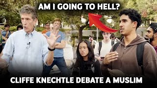 MUSLIMS ASK AM I GOING TO HELL FOR NOT BELIEVING IN JESUS  CLIFFE KNECHTLE DEBATE [upl. by Nodnarg687]