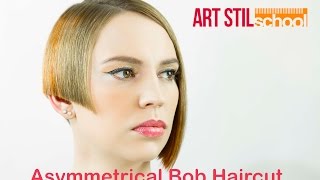 Asymmetrical Bob Haircut [upl. by Graf]