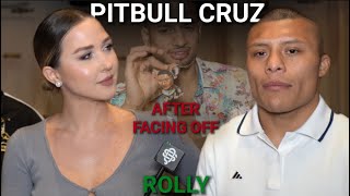 ISAAC “PITBULL” CRUZ IMMEDIATELY AFTER FACING OFF ROLLY REVEALS WHAT WAS SAID FACE TO FACE [upl. by Darcie681]