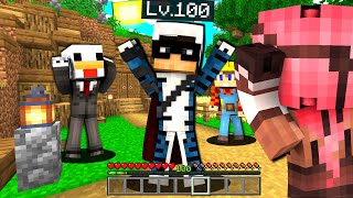 RAGGIUNGO IL LIVELLO 100 NEL MONDO DEGLI YOUTUBER  MINECRAFT ITA [upl. by Woodhead]