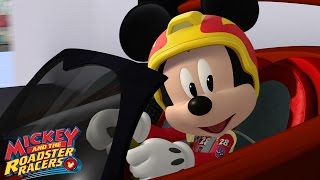 Mickey Mouse and the Roadster Racers Theme Song 🎶  disneyjr [upl. by Jolynn]