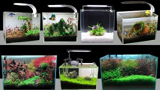 Top 7 How To Make Mini Planted Aquarium Fish Tank At Home  DIY Aquascape Decoration Ideas 166 [upl. by Estelle]