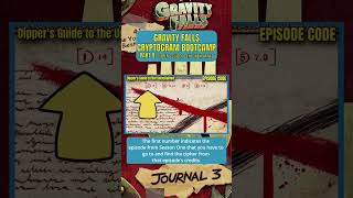 Gravity Falls Cryptogram Bootcamp Part 9 Dippers Guide to the Unexplained [upl. by Ariaes]