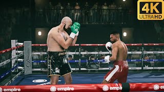 【4K】UNDISPUTED TYSON FURY VS ROY JONES JR [upl. by Lennon]