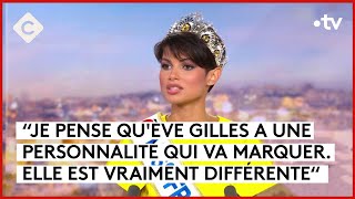 Ève Gilles sacrée Miss France 2024  Yves Jaeglé  C à Vous  18122023 [upl. by Earleen]