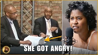 Watch How THIS Woman WENT OFF On Gino Jennings After He Mentions The BIBLE On Live TV [upl. by Melina318]