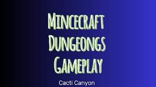 Minecraft Dungeons gameplay [upl. by Damales376]