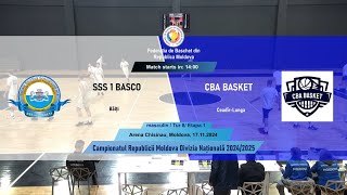 SSS1 BC BASCO vs CBA BASCHET 17112024 [upl. by Yazbak]