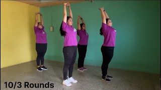 Weight loss cardio  weight loss exercise  no jump cardio  1 day 1 kg loss exercise [upl. by Arrac]