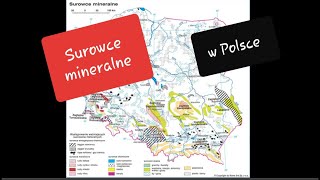 DO MATURY 282018 Surowce mineralne w Polsce [upl. by Brezin]