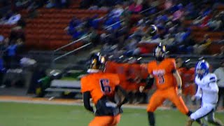 Central High School football shut out by Platte County in Class 5 District Semifinals [upl. by Ainiger]