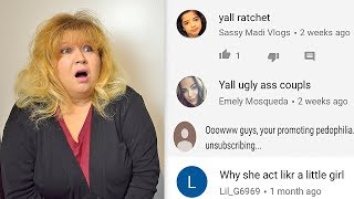 Mom Reacts To Mean Comments [upl. by Assylla325]