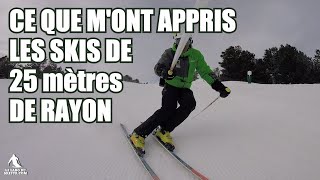 Vlog003  Ce que mont appris les skis Volkl GS25 en virages courts et carving [upl. by Yedorb]