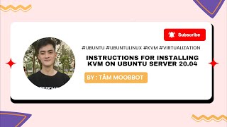 Instructions for installing KVM on Ubuntu Server 2004 [upl. by Cece387]